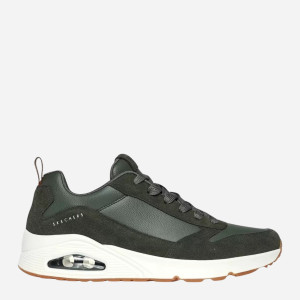 Buty sportowe męskie Skechers Uno Stacre 52468-OLV 41.5 Khaki (196989910703). Buty sportowe męskie