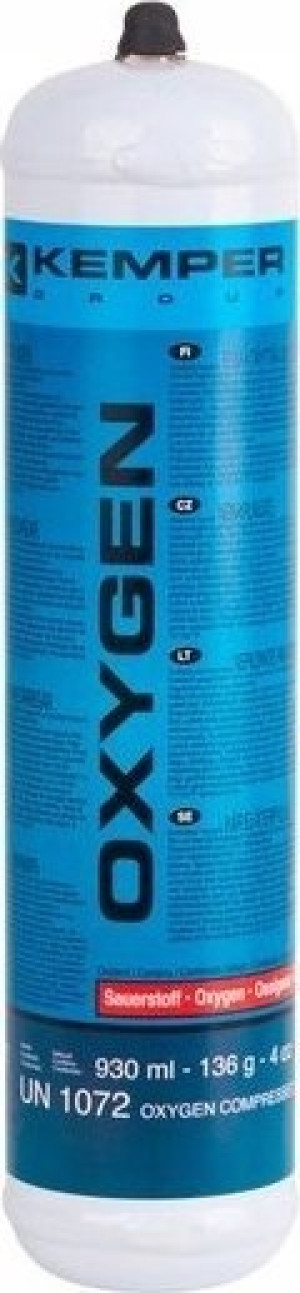 Butla z tlenem Kemper Oxygen do lutowania M10 x 10 mm 930 ml (10/2-571). Akcesoria i narzędzia spawalnicze