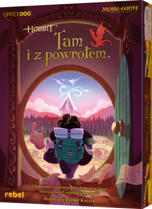 Gra planszowa Rebel Hobbit: Tam i z powrotem (edycja polska) (0841333134327). Gry planszowe