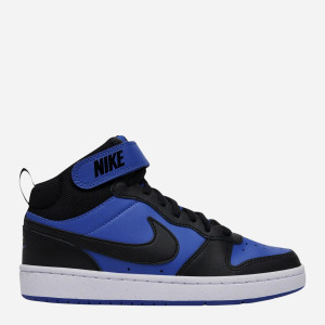 Sneakersy młodzieżowe chłopięce wysokie Nike Court Borough Mid 2 (Gs) CD7782-404 37.5 (5US) Czarne (197594221130). Tenisówki i trampki chłopięce