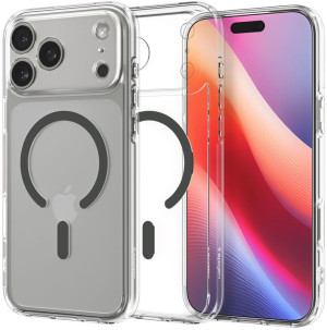 Etui plecki Spigen Ultra Hybrid MagSafe Case do Apple iPhone 17 Pro Clear Graphite (8800283314793). Etui i pokrowce na telefony
