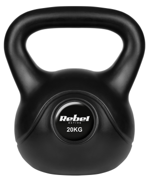Kettlebell Rebel Active RBA-2320 bitumiczny 20 kg (5901890111522). Kettlebell