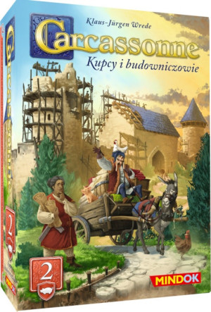 Dodatek do gry planszowej Bard Carcassonne 3 Kupcy i budowniczowie Edycja 2 (edycja polska) (8595558307227). Gry planszowe