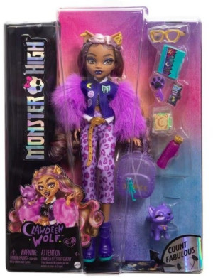 Lalka Monster High Clawdeen HRP65 (0194735183579). Lalki dla dzieci