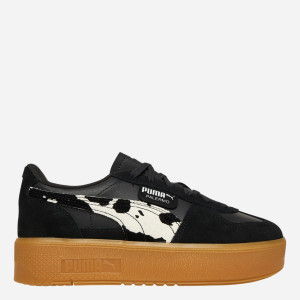 Sneakersy damskie na platformie Puma Palermo Elevata Wild Instinct Wns 40334502 42 (8UK) Czarne (4069156956421). Tenisówki i trampki damskie