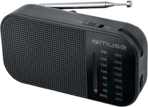 Radio przenośne Muse M-025 R Black. Wieże stereo