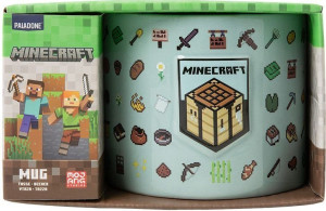 Kubek Paladone Minecraft grawerowany 400 ml (5056577756203). Gadżety dla graczy