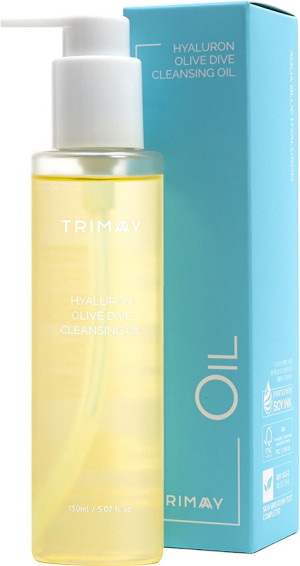 Olejek do twarzy Trimay Hyaluron Olive Dive hydrofilowy 150 ml (8809822540495). Olejki do twarzy