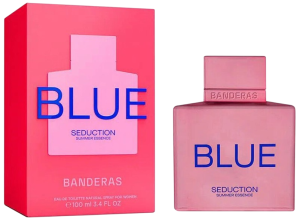 Woda toaletowa damska Antonio Banderas Blue Seduction Summer Essence 100 ml (8411061084052). Perfumy damskie