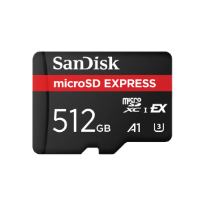 Karta pamięci SanDisk microSD Express microSDXC UHS-I U3 A1 512 GB (SDSQXFN-512G-GN4NN). Karty pamięci