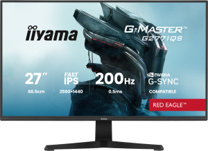 Monitor 27" iiyama G-Master Red Eagle G2771QS-B1. Monitory