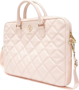 Torba na laptopa Guess Quilted 4G 16" Pink (GUCB15ZPSQSSGP). Torby, plecaki i etui na laptopy