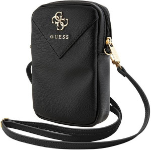 Torebka Guess Zip Triangle 4G Black (GUWBZPGSTEGK). Etui i pokrowce na telefony