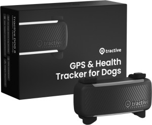 Lokalizator GPS Tractive Dog 6 wodoodporny Czarny (9120056451890). Kagańce i akcesoria dla psa