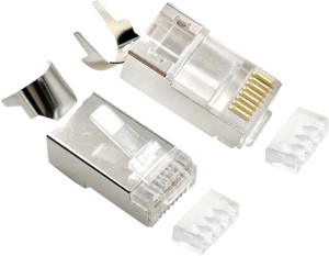 Złącze Cablexpert 8P8C, CAT-7, FTP 100 szt. (LC-PTF7-01/100). Wtyki, trójniki, końcówki