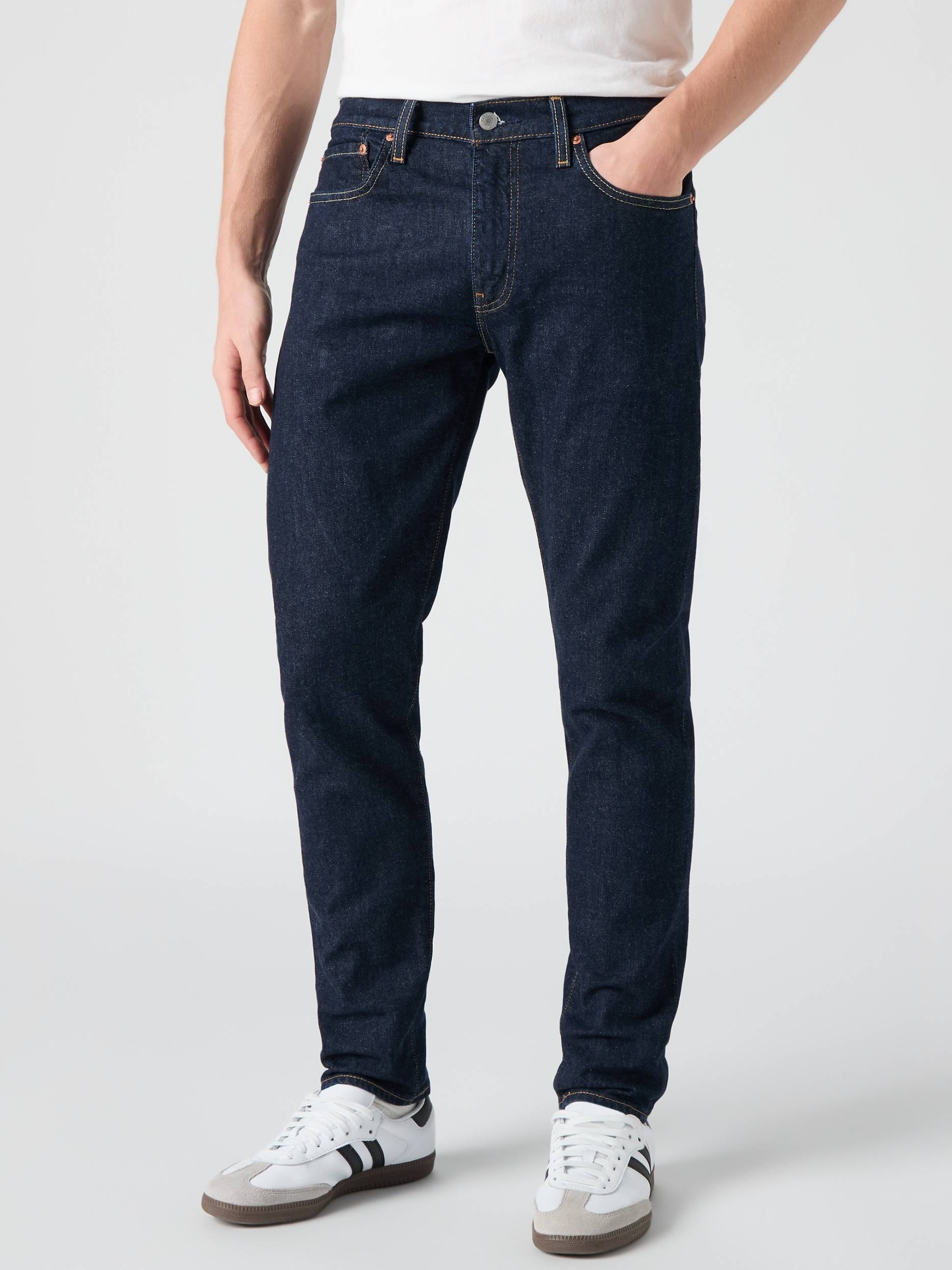 Jeansy slim fit męskie Levi's 512 Slim Taper Rock Cod 28833-0280 36-34 Granatowe (5400599671837). Jeansy męskie