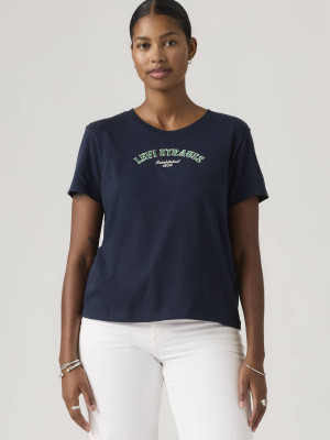 T-shirt damski bawełniany Levi`s Gr Favorite Tee 005GV-0039 S Granatowy (5401030737693/5401187745268). T-shirty damskie