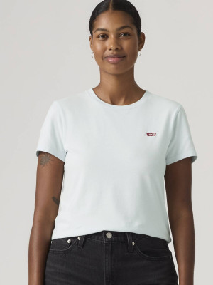 T-shirt damski bawełniany Levi`s Perfect Tee Country 39185-0415 XS Jasnobłękitny (5401187776248). T-shirty damskie