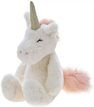 Maskotka Beppe Jednorożec Alessio 36 cm Kremowy (13675) (5901703117192). Maskotki