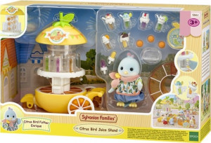 Zestaw Sylvanian Families Stoisko z sokiem Citrus Bird 5861 (5054131058619). Figurki superbohaterów