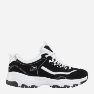 Buty sportowe damskie skórzane Skechers I Conik 88888250-BKW 38.5 Czarne (193113605733). Buty sportowe damskie