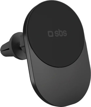 Uchwyt samochodowy do telefonu SBS 15W Qi2 MagSafe Charging Black (TESUPPVENTWIRQI215W). Uchwyty