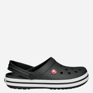 Chodaki męskie Crocband Clog 11016-001 43-44 (M10/W12) 27.2 cm Czarne (883503475984). Chodaki męskie