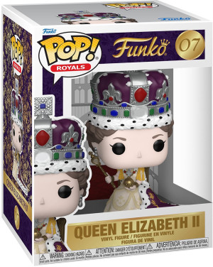 Figurka Funko POP! Premium: Queen Elizabeth II Coronation 13.2 cm 91873 (889698918732). Figurki superbohaterów