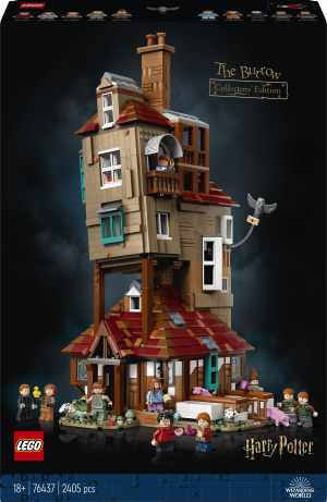 Zestaw klocków LEGO Harry Potter: Nora — edycja kolekcjonerska 2405 elementów (76437). Klocki