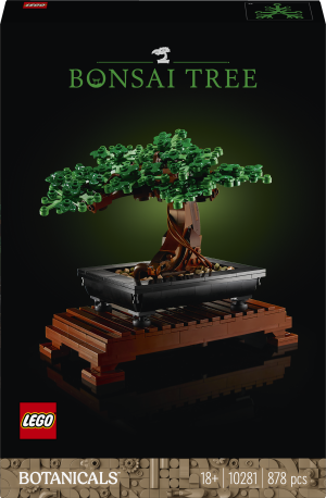 Zestaw klocków LEGO Icons Drzewko bonsai 878 elementów (10281). Klocki