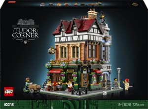 Klocki konstrukcyjne LEGO Icons Dom w stylu angielskim 3266 elementów (10350). Klocki