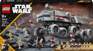 Zestaw klocków LEGO Star Wars Czołg Republiki Juggernaut 813 elementów (75413). Klocki