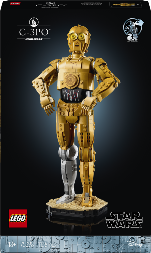 Zestaw klocków LEGO Star Wars C-3PO 1138 elementów (75398). Klocki