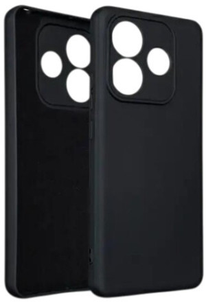 Etui plecki Beline Silicone do Xiaomi Redmi Note 14 Black (5906849663787). Etui i pokrowce na telefony