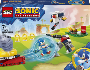 Zestaw klocków LEGO Sonic the Hedgehog: Sonic i biwakowa bitwa 177 elementów (77001). Klocki
