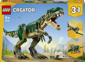 Zestaw klocków LEGO Creator Tyranozaur 626 elementów (31151). Klocki