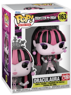 Figurka Funko Pop Retro Toys Monster High Draculaura 12.2 cm 86571 (889698865715). Figurki superbohaterów