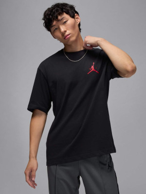 Koszulka męska bawełniana Jordan M J Jumpman Ss Lbr Tee IM9803-011 S Czarna (198730668703). T-shirty męskie