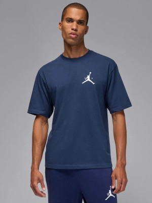 Koszulka męska bawełniana Jordan M J Jumpman Ss Lbr Tee IM9803-410 M Niebieska (198730649979). T-shirty męskie