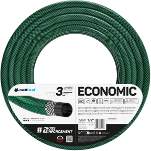 Waz ogrodowy Cellfast Economic 1/2″ 50 m (10-003). Węże ogrodowe