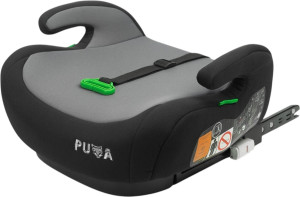 Podstawka samochodowa Caretero Puma i-Size Isofix czarna 125–150 cm (5908310396484). Foteliki samochodowe dla dzieci