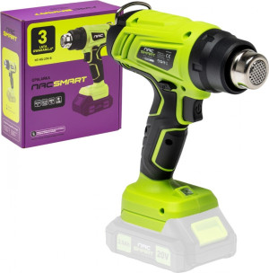 Opalarka akumulatorowa Nac SMART NS-HG-20V-B 20 V bez akumulatora i ładowarki (5905842532199). Opalarki