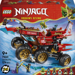Zestaw klocków LEGO Ninjago Perła Lądu 1214 elementów (71869). Klocki