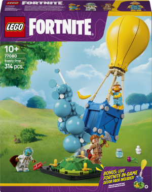 Zestaw klocków LEGO Fortnite Zrzut zaopatrzenia 314 elementów (77080). Klocki