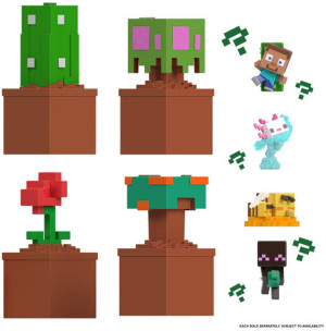 Zestaw figurek Mattel Minecraft: Mc Airborne Axolotl 3.5 cm JKF68 (194735348541). Figurki superbohaterów