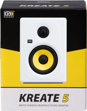 Studyjny monitor KRK Kreate 5 White (711106179971). Monitory studyjne