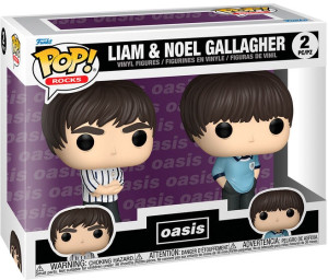 Zestaw figurek Funko Pop! Rocks Oasis: Liam and Noel Gallagher 9 cm 2 szt 89383 (889698893831). Figurki superbohaterów