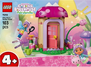 Zestaw klocków LEGO Gabby's Dollhouse Domek w ogrodzie Wróżkici 103 elementy (11212). Klocki