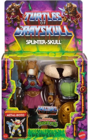 Figurka Mattel Masters of the Universe Turtles of Grayskull Splinter-Skull 14 cm (194735205615). Figurki superbohaterów