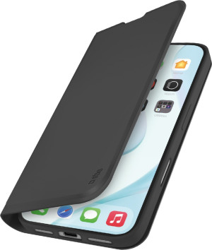 Etui z klapką SBS Wallet Smooth do Apple iPhone 17 Black (TEWALIP1763K). Etui i pokrowce na telefony